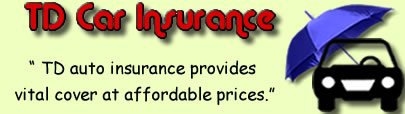 Logo of TD car insurance, TD auto insurance quotes, TD comprehensive car insurance