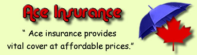 Logo of Ace insurance Canada, Ace insurance quotes, Ace insurance Products