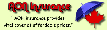 Logo of AON insurance Canada, AON insurance quotes, AON insurance Products