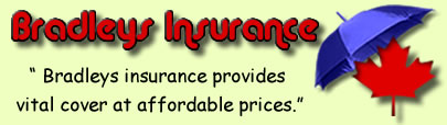 Logo of Bradley insurance Canada, Bradley insurance quotes, Bradley insurance reviews