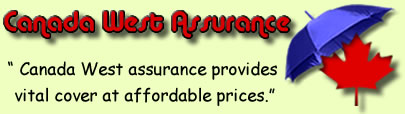 Logo of Canada West assurance, Canada West insurance quotes, Canada West insurance reviews