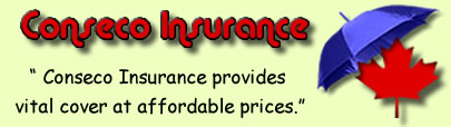 Logo of Conseco insurance Canada, Conseco insurance quotes, Conseco insurance reviews
