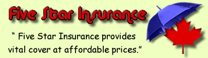 Logo of Five Star insurance Canada, Five Star insurance quotes, Five Star insurance reviews