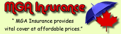 Logo of MGA insurance Canada, MGA insurance quotes, MGA insurance reviews