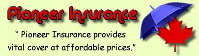 Logo of Pioneer insurance Canada, Pioneer insurance quotes, Pioneer insurance reviews