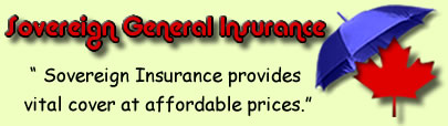 Logo of Sovereign General insurance Canada, Sovereign General insurance quotes, Sovereign General insurance reviews