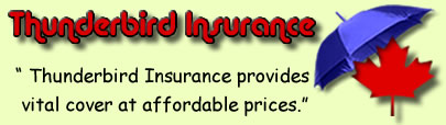 Logo of Thunderbird insurance Canada, Thunderbird insurance quotes, Thunderbird insurance reviews