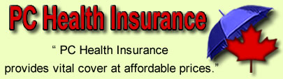 Logo of PC Health Insurance, PC Canada Logo, PC Medical Insurance Logo