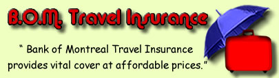 Logo of Bank of Montreal travel insurance Canada, Bank of Montreal travel insurance quotes, Bank of Montreal Travel Cover Canada