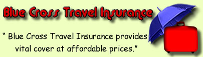 Logo of Blue Cross travel insurance Pacific, Blue Cross travel insurance quotes, Blue Cross Medical Travel Cover Pacific