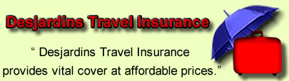 Logo of Desjardins travel insurance Canada, Desjardins travel insurance quotes, Desjardins Travel Cover Canada