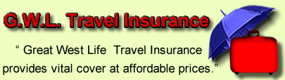 Logo of Great West Life travel insurance Canada, Great West Life travel insurance quotes, Great West Life Travel Cover Canada