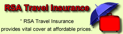 Logo of RSA travel insurance Canada, RSA travel insurance quotes, RSA Travel Cover Canada