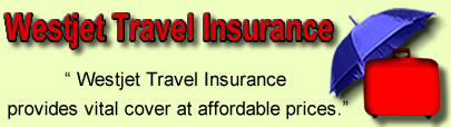 Logo of Westjet travel insurance Canada, Westjet travel insurance quotes, Westjet Travel Cover Canada